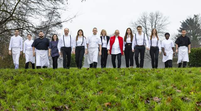 Restaurant mit regionalen Produkten und elsässischen Traditionen in Lauterbourg - das Team - Au Vieux Moulin